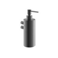 Hotbath Archie ARA09 zeepdispenser wandmodel RVS 316 - Geborsteld Gunmetal PVD