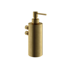 Hotbath Archie ARA09 zeepdispenser wandmodel RVS 316 - Geborsteld Messing PVD