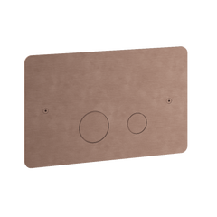 Hotbath Archie ARA320 bedieningsplaat 2-knops RVS 316 - Geborsteld Koper PVD