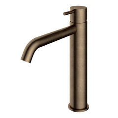 Hotbath Cobber CB003HC wastafelkraan hoog - Verouderd Messing