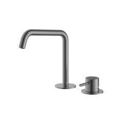 Hotbath Archie AR023 wastafelkraan RVS 316 - Geborsteld Gunmetal PVD