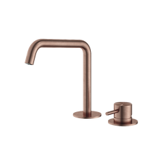 Hotbath Archie AR023 wastafelkraan RVS 316 - Geborsteld Koper PVD