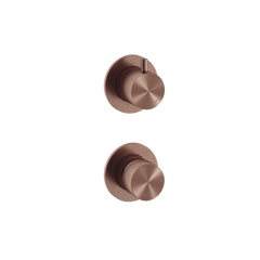 Hotbath Archie AR029 Inbouw mengkraan met 2-weg omstel - Geborsteld Koper PVD