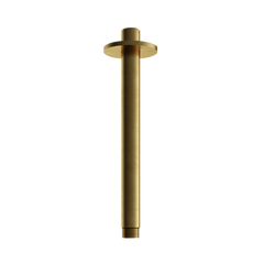 Hotbath Archie AR452 plafondbuis rond 20cm RVS 316 - Geborsteld Messing PVD