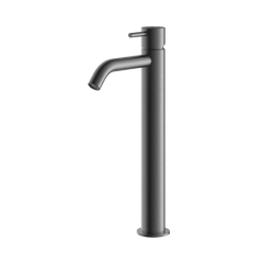 Hotbath Archie AR003H wastafelkraan hoog RVS 316 - Geborsteld Gunmetal PVD