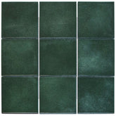 The Mosaic Factory Kasba Mozaïek Tegel Vierkant - Forest Green Mat Porselein 297x297 mm