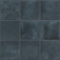 The Mosaic Factory Kasba Mozaïek Tegel Vierkant - Indigo Glanzend Porselein 297x297 mm
