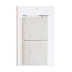 The Mosaic Factory Kasba Mozaïek Tegel Vierkant - Wit Glanzend Porselein 297x297 mm