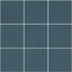 The Mosaic Factory Kasba Mozaïek Tegel Vierkant - Ocean Blue Mat Porselein 297x297 mm