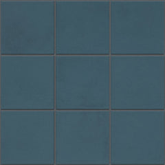The Mosaic Factory Kasba Mozaïek Tegel Vierkant - Ocean Blue Mat Porselein 297x297 mm