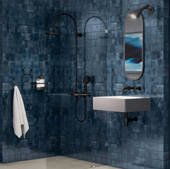 The Mosaic Factory Kasba Mozaïek Tegel Vierkant - Indigo Mat Porselein 297x297 mm