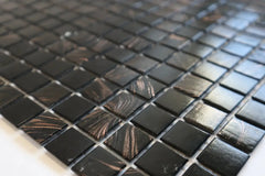 The Mosaic Factory Amsterdam Mozaiek Tegel Vierkant - Brass Gold Vein 322x322 mm