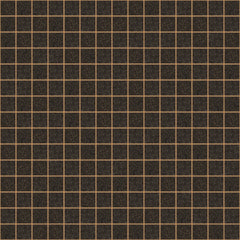 The Mosaic Factory Amsterdam Mozaiek Tegel Vierkant - Bruin Glas Basic 322x322 mm