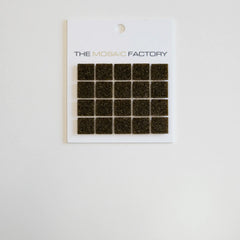 The Mosaic Factory Amsterdam Mozaiek Tegel Vierkant - Bruin Glas Basic 322x322 mm