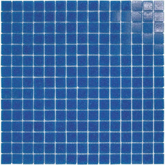 The Mosaic Factory Amsterdam Mozaiek Tegel Vierkant - Donker Blauw Glas Serie 322x322 mm