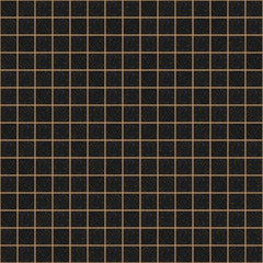 The Mosaic Factory Amsterdam Mozaiek Tegel Vierkant - Donker Bruin Glas Basic 322x322 mm