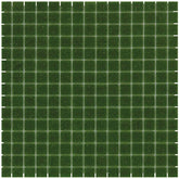 The Mosaic Factory Amsterdam Mozaiek Tegel Vierkant - Donker Groen Glas Basic 322x322 mm