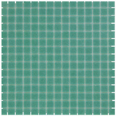 The Mosaic Factory Amsterdam Mozaiek Tegel Vierkant - Jade Groen Glas Basic 322x322 mm