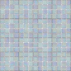 The Mosaic Factory Amsterdam Mozaiek Tegel Vierkant - Licht Blauw Glas Parelmoer Serie 322x322 mm