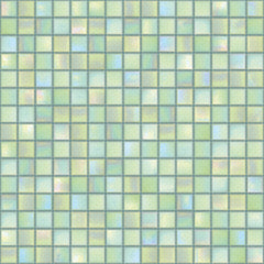The Mosaic Factory Amsterdam Mozaiek Tegel Vierkant - Licht Groen Glas Parelmoer Serie 322x322 mm