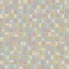 The Mosaic Factory Amsterdam Mozaiek Tegel Vierkant - Licht Roze Glas Parelmoer Serie 322x322 mm