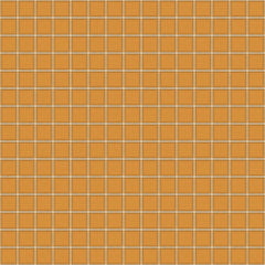 The Mosaic Factory Amsterdam Mozaiek Tegel Vierkant - Oranje Glas Basic 322x322 mm