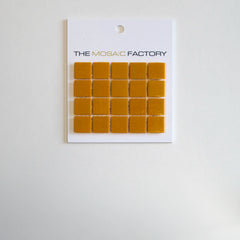 The Mosaic Factory Amsterdam Mozaiek Tegel Vierkant - Oranje Glas Basic 322x322 mm
