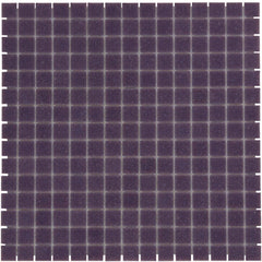 The Mosaic Factory Amsterdam Mozaiek Tegel Vierkant - Paars Glas Basic 322x322 mm