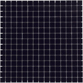 The Mosaic Factory Amsterdam Mozaiek Tegel Vierkant - Super Zwart Glas Basic 322x322 mm