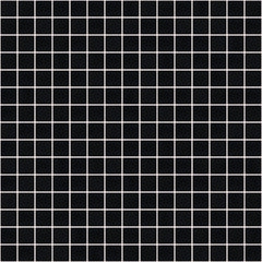 The Mosaic Factory Amsterdam Mozaiek Tegel Vierkant - Super Zwart Glas Basic 322x322 mm