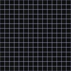 The Mosaic Factory Amsterdam Mozaiek Tegel Vierkant - Super Zwart Glas Basic 322x322 mm