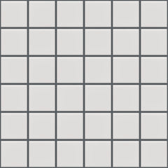 The Mosaic Factory Barcelona Mozaiek Tegel Vierkant - Extra Wit Porselein Geglazuurd 309x309 mm