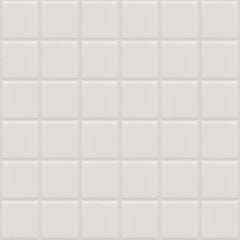 The Mosaic Factory Barcelona Mozaiek Tegel Vierkant - Extra Wit Porselein Geglazuurd 309x309 mm
