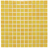 The Mosaic Factory Barcelona Mozaiek Tegel Vierkant - Geel gevlamd Porselein Geglazuurd 300x300 mm