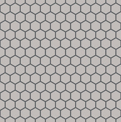 The Mosaic Factory London Mozaiek Tegel Hexagon - Wit Porselein Ongeglazuurd, R11 260x300 mm