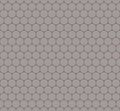 The Mosaic Factory London Mozaiek Tegel Rond - Wit Porselein Ongeglazuurd, R11 315x294 mm