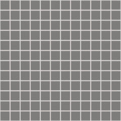 The Mosaic Factory London Mozaiek Tegel Vierkant - Grijs Porselein Ongeglazuurd, R11 300x300 mm