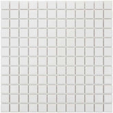 The Mosaic Factory London Mozaïek Tegel Vierkant - Porselein Super Wit Ongeglazuurd, R11 300x300 mm