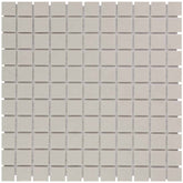 The Mosaic Factory London Mozaiek Tegel Vierkant - Porselein Wit Ongeglazuurd, R11 309x309 mm