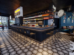 The Mosaic Factory London Mozaiek Tegel Vierkant - Porselein Wit Ongeglazuurd, R11 309x309 mm