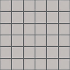 The Mosaic Factory London Mozaiek Tegel Vierkant - Wit Porselein Ongeglazuurd, R11 309x309 mm
