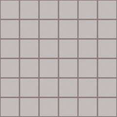 The Mosaic Factory London Mozaiek Tegel Vierkant - Wit Porselein Ongeglazuurd, R11 309x309 mm