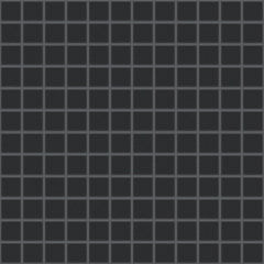 The Mosaic Factory London Mozaiek Tegel Vierkant - Zwart Porselein Ongeglazuurd, R11 300x300 mm