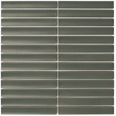 The Mosaic Factory Sevilla Mozaïek Tegel Kitkat Vinger - Army Groen Porselein Geglazuurd 296x299 mm