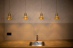 The Mosaic Factory Sevilla Mozaïek Tegel Kitkat Vinger - Café Latte Porselein Geglazuurd 296x299 mm