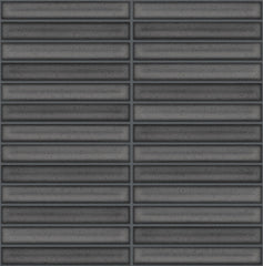 The Mosaic Factory Sevilla Mozaïek Tegel Kitkat Vinger - Grijs Porselein Geglazuurd 296x299 mm