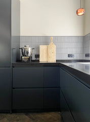 The Mosaic Factory Sevilla Mozaïek Tegel Kitkat Vinger - Licht Grijs Porselein Geglazuurd 296x299 mm