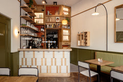 The Mosaic Factory Sevilla Mozaïek Tegel Kitkat Vinger - Mat Wit Porselein Geglazuurd 296x300 mm