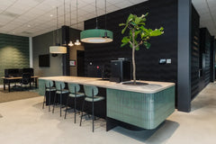 The Mosaic Factory Sevilla Mozaïek Tegel Kitkat Vinger - Oceaan Groen Porselein Geglazuurd 296x299 mm