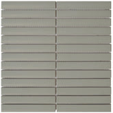 The Mosaic Factory Sevilla Mozaïek Tegel Kitkat Vinger - Sage Groen Mat